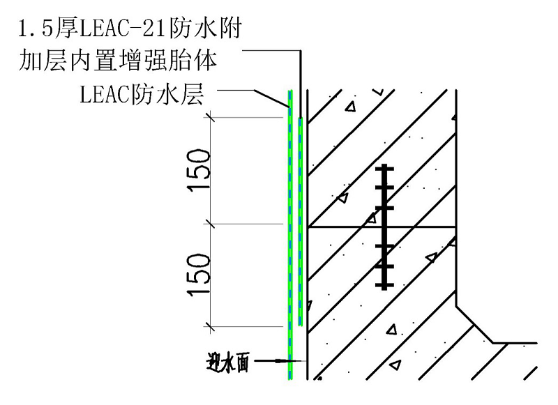 施工縫節(jié)點細部構(gòu)造